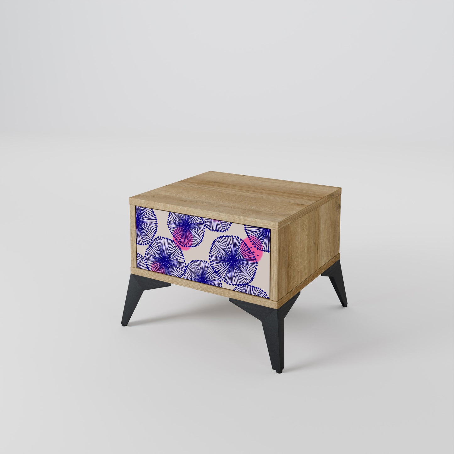 Comodino MAGIC NATURE in effetto rovere