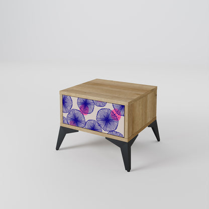 Comodino MAGIC NATURE in effetto rovere