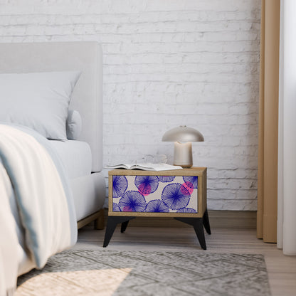 Comodino MAGIC NATURE in effetto rovere