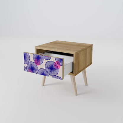 Comodino MAGIC NATURE in effetto rovere