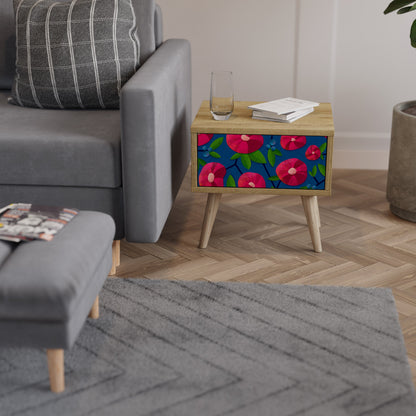 PENSIERI DI PRIMAVERA Comodino in effetto rovere