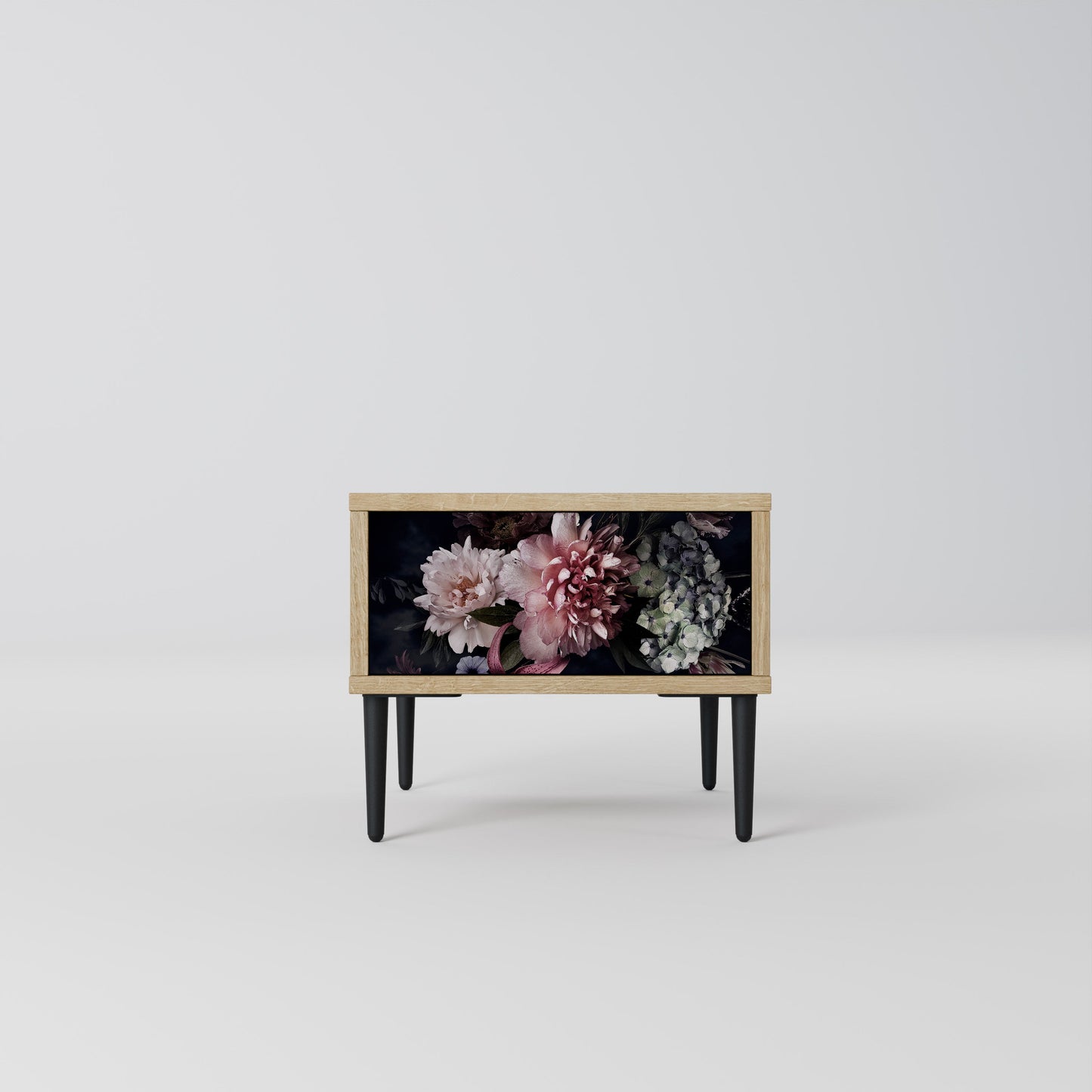 Comodino PURE BLOSSOM in effetto rovere