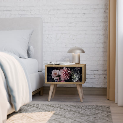 Comodino PURE BLOSSOM in effetto rovere