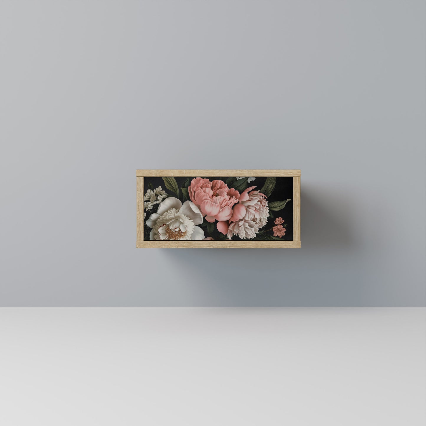 Comodino LUSH ELEGANCE in effetto rovere