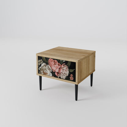 Comodino LUSH ELEGANCE in effetto rovere