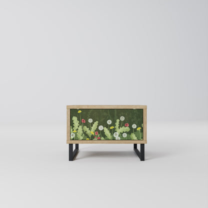 Comodino DANDELION AMUSE effetto rovere