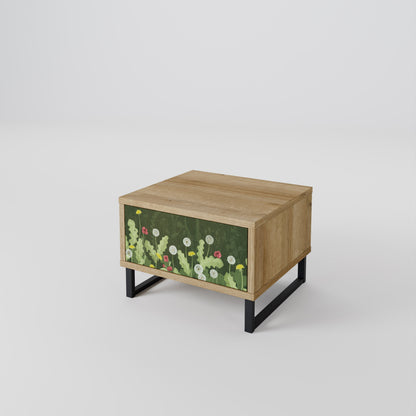 Comodino DANDELION AMUSE effetto rovere