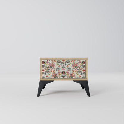 ORGANIC FOLKLORE Nightstand in Oak Effect
