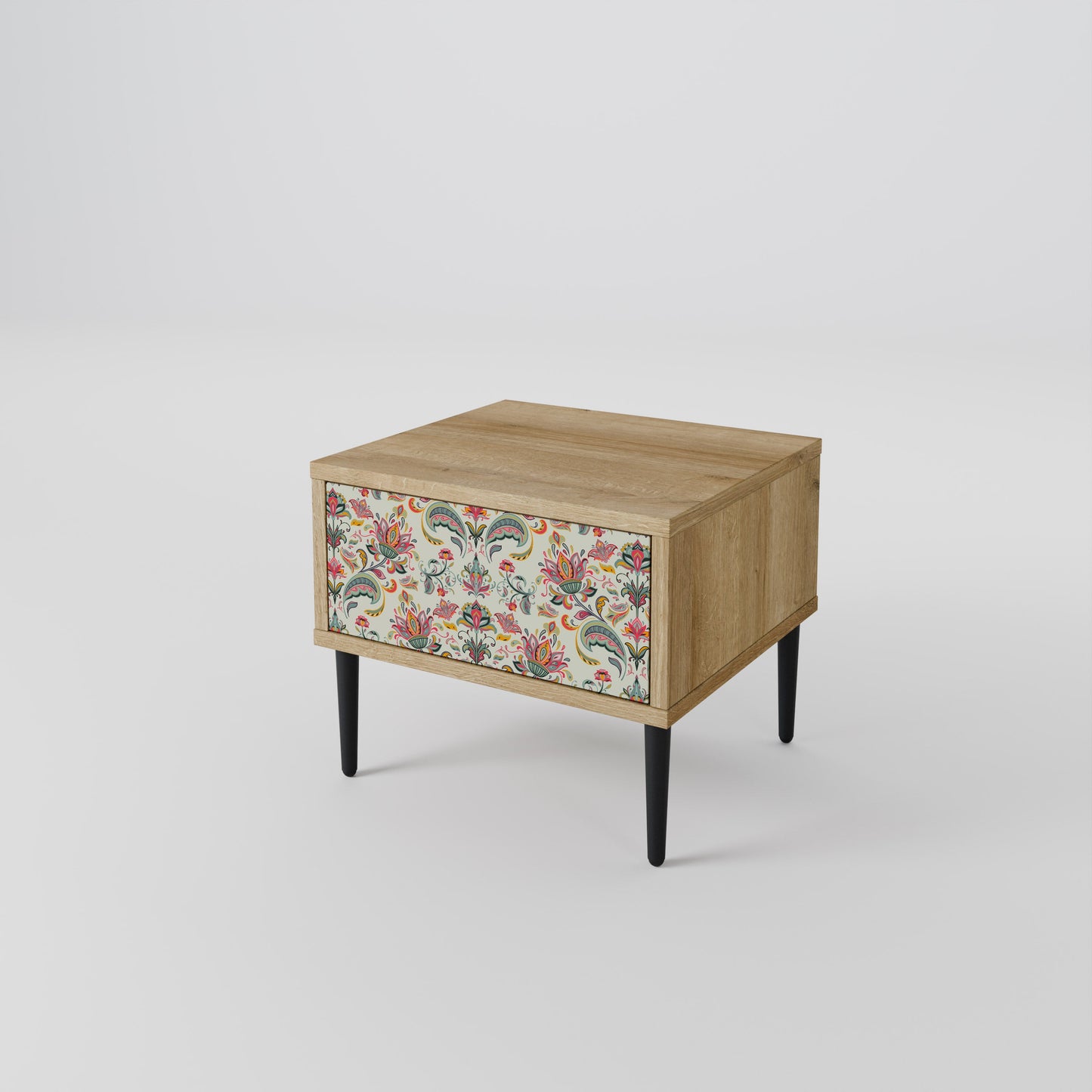 ORGANIC FOLKLORE Nightstand in Oak Effect