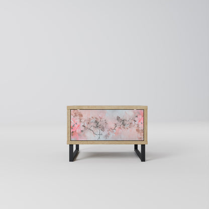 Comodino CHERRY BLOSSOM in effetto rovere