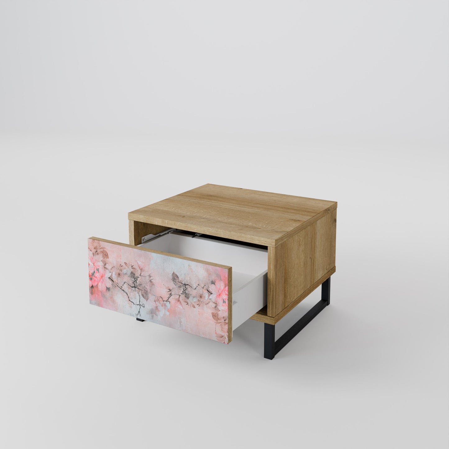 Comodino CHERRY BLOSSOM in effetto rovere