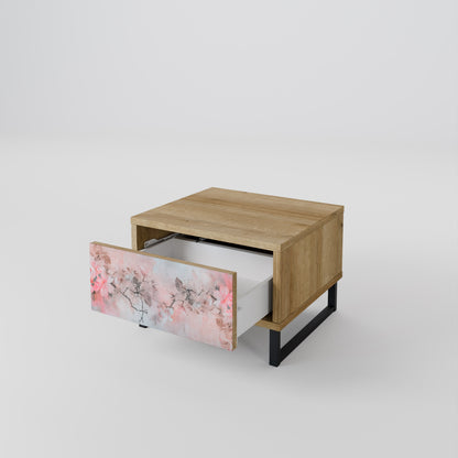 Comodino CHERRY BLOSSOM in effetto rovere