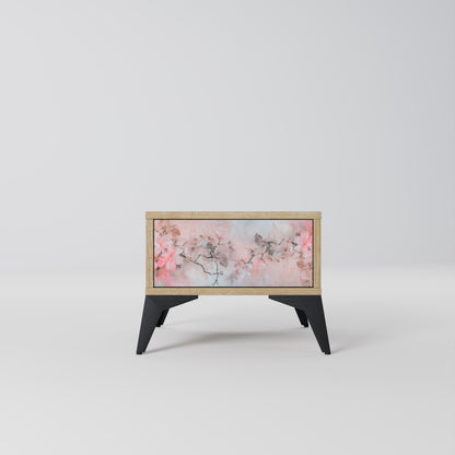 Comodino CHERRY BLOSSOM in effetto rovere