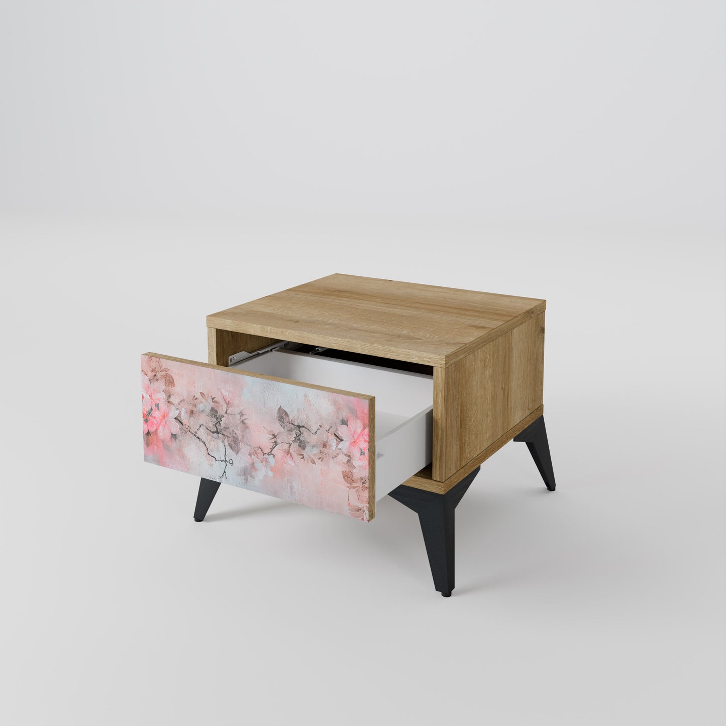 Comodino CHERRY BLOSSOM in effetto rovere