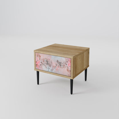 Comodino CHERRY BLOSSOM in effetto rovere