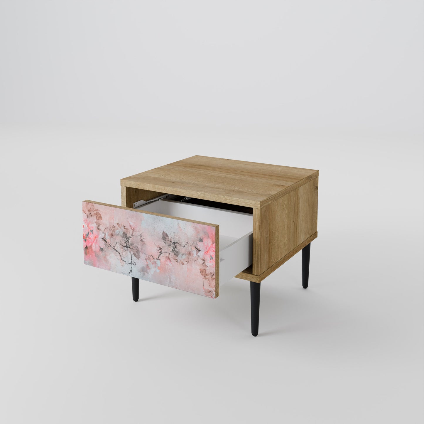 Comodino CHERRY BLOSSOM in effetto rovere