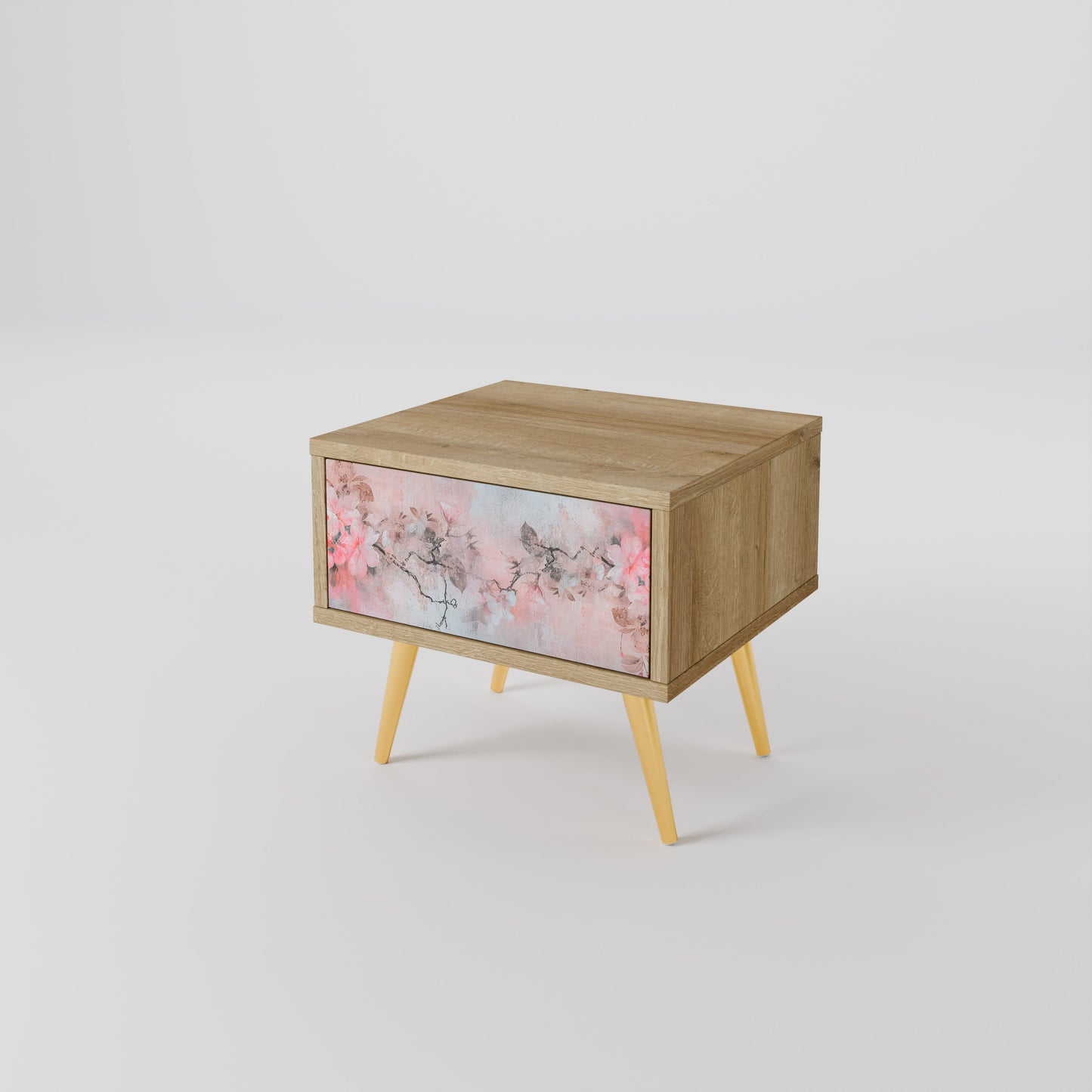 Comodino CHERRY BLOSSOM in effetto rovere