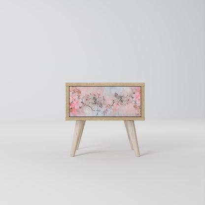 Comodino CHERRY BLOSSOM in effetto rovere