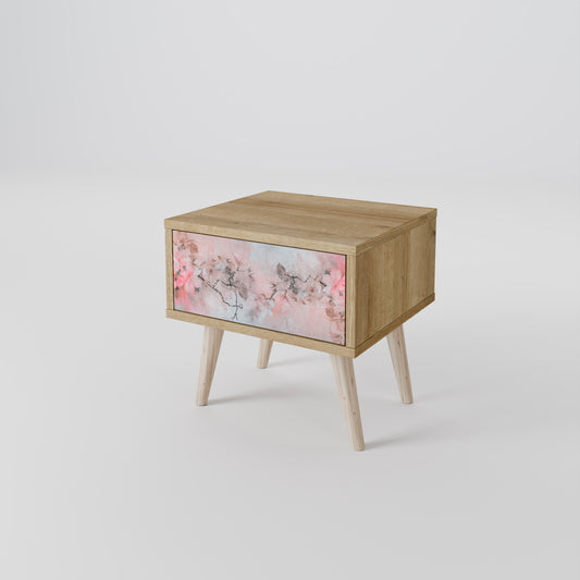 Comodino CHERRY BLOSSOM in effetto rovere