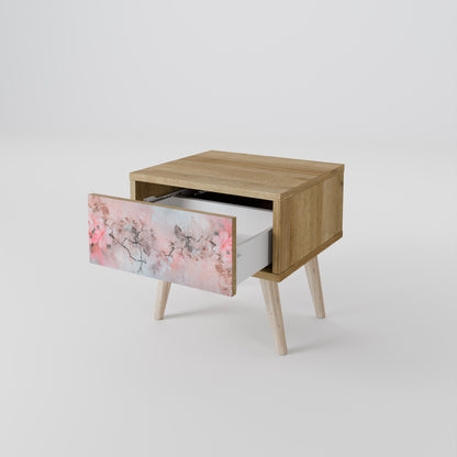 Comodino CHERRY BLOSSOM in effetto rovere