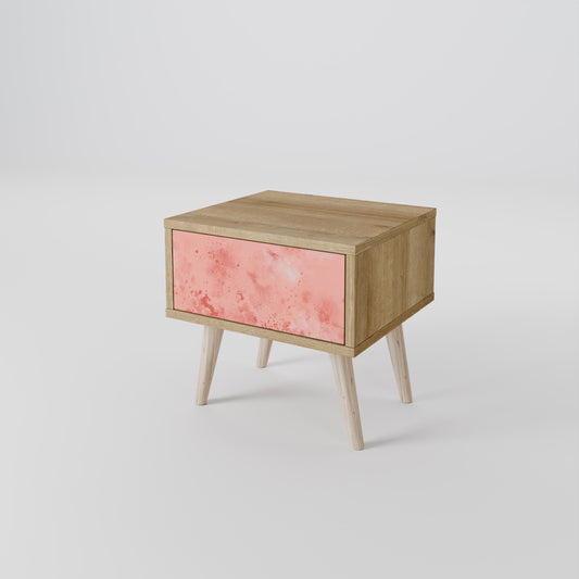 Comodino CRANE DANCE effetto rovere