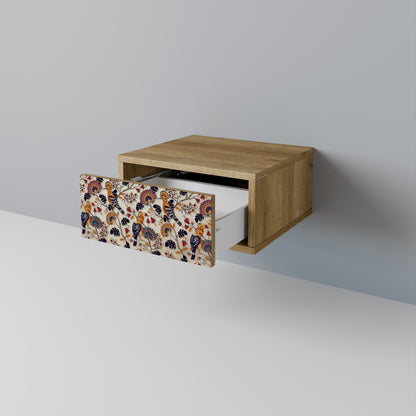 EMINENT HOOPOE Nightstand in Oak Effect