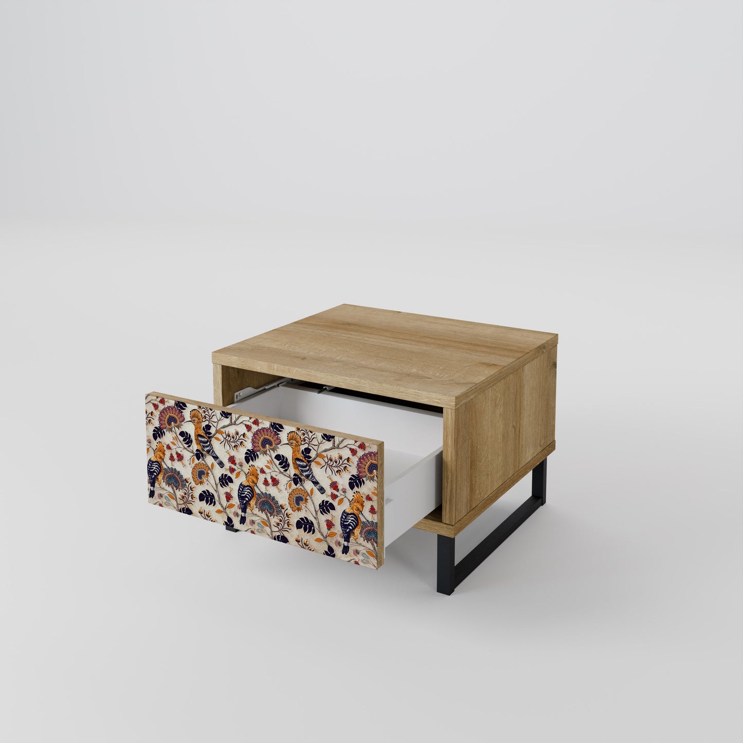 EMINENT HOOPOE Nightstand in Oak Effect