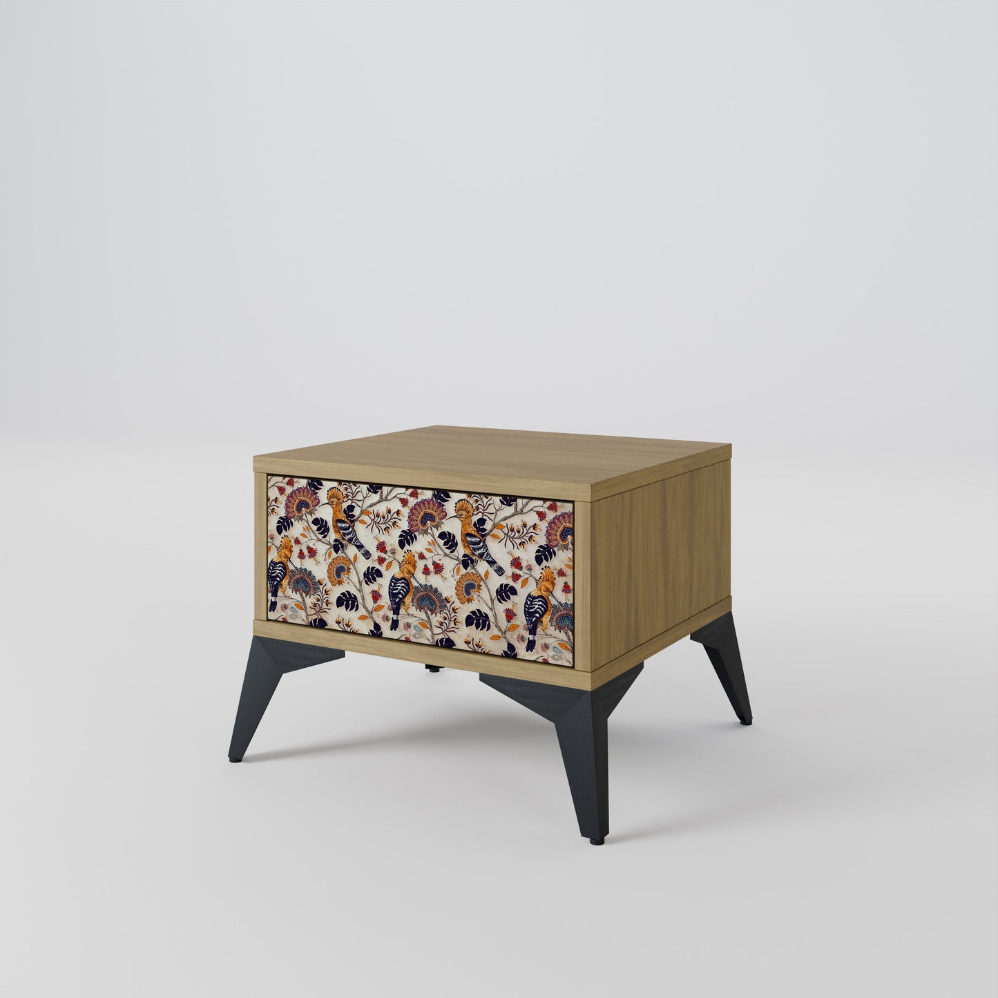 EMINENT HOOPOE Nightstand in Oak Effect