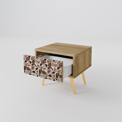EMINENT HOOPOE Nightstand in Oak Effect