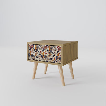 EMINENT HOOPOE Nightstand in Oak Effect