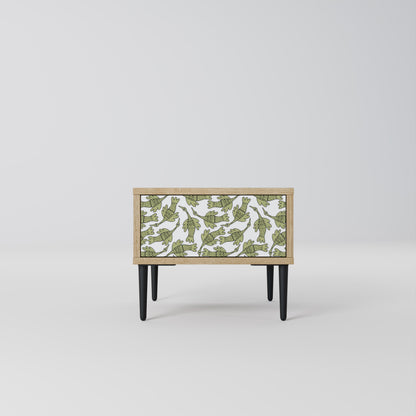Comodino SEEDLING SONGBIRD in effetto rovere