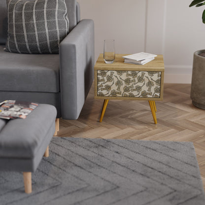 Comodino ALMONDINE SONGBIRD in effetto rovere