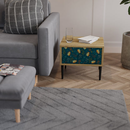 Comodino AUTUMN INSETTI in effetto rovere