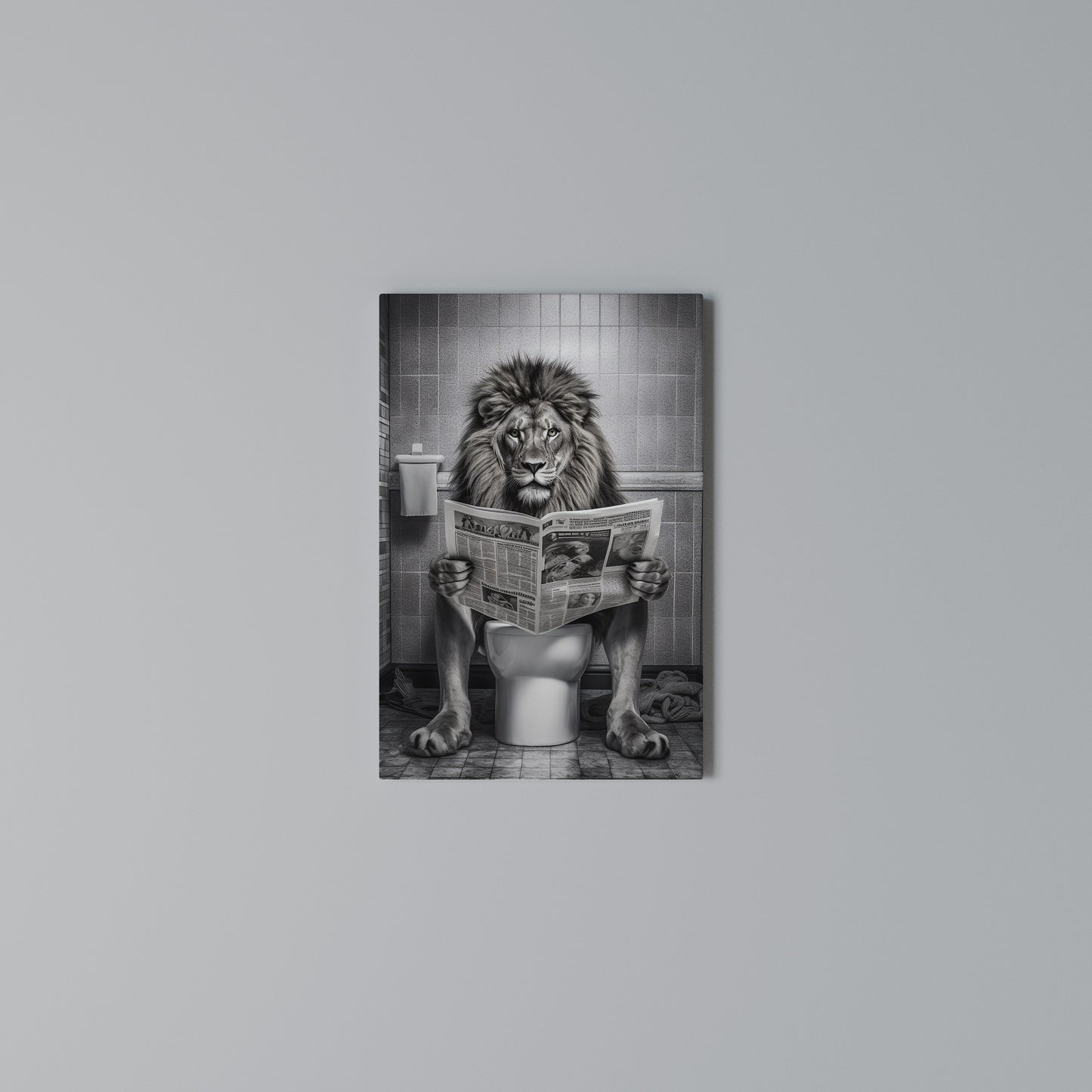 ROAR PRESS REVIEW Stampa su Tela Verticale