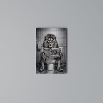 ROAR PRESS REVIEW Stampa su Tela Verticale