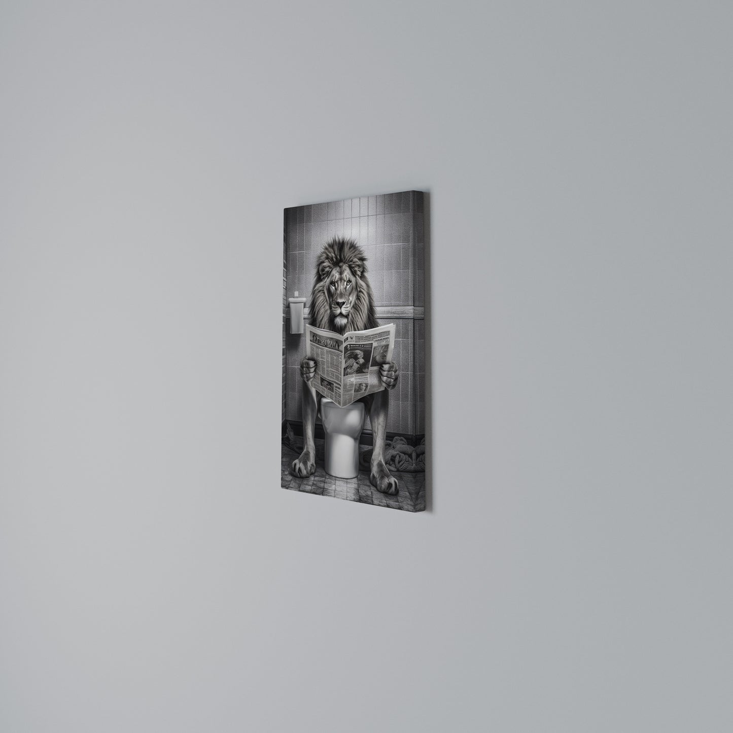 ROAR PRESS REVIEW Stampa su Tela Verticale