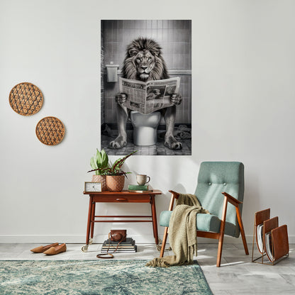ROAR PRESS REVIEW Poster verticale staccabile e attaccabile