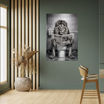 ROAR PRESS REVIEW Poster verticale staccabile e attaccabile