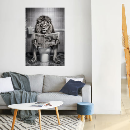 ROAR PRESS REVIEW Poster verticale staccabile e attaccabile