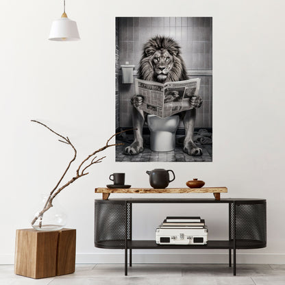 ROAR PRESS REVIEW Poster verticale staccabile e attaccabile