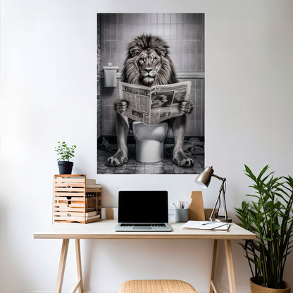 ROAR PRESS REVIEW Poster verticale staccabile e attaccabile