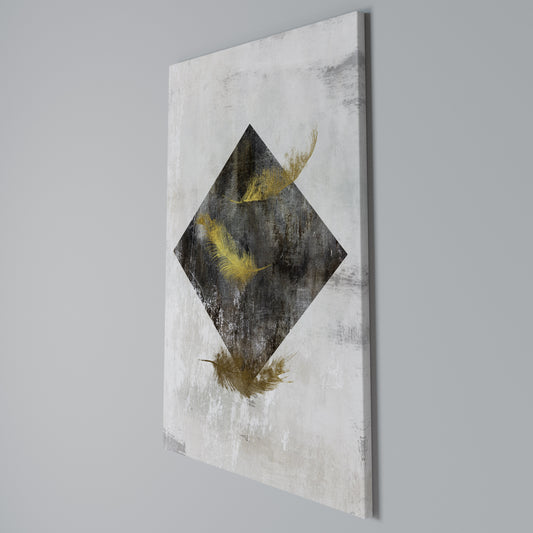 FALLING LIGHTNESS Vertical Canvas Print