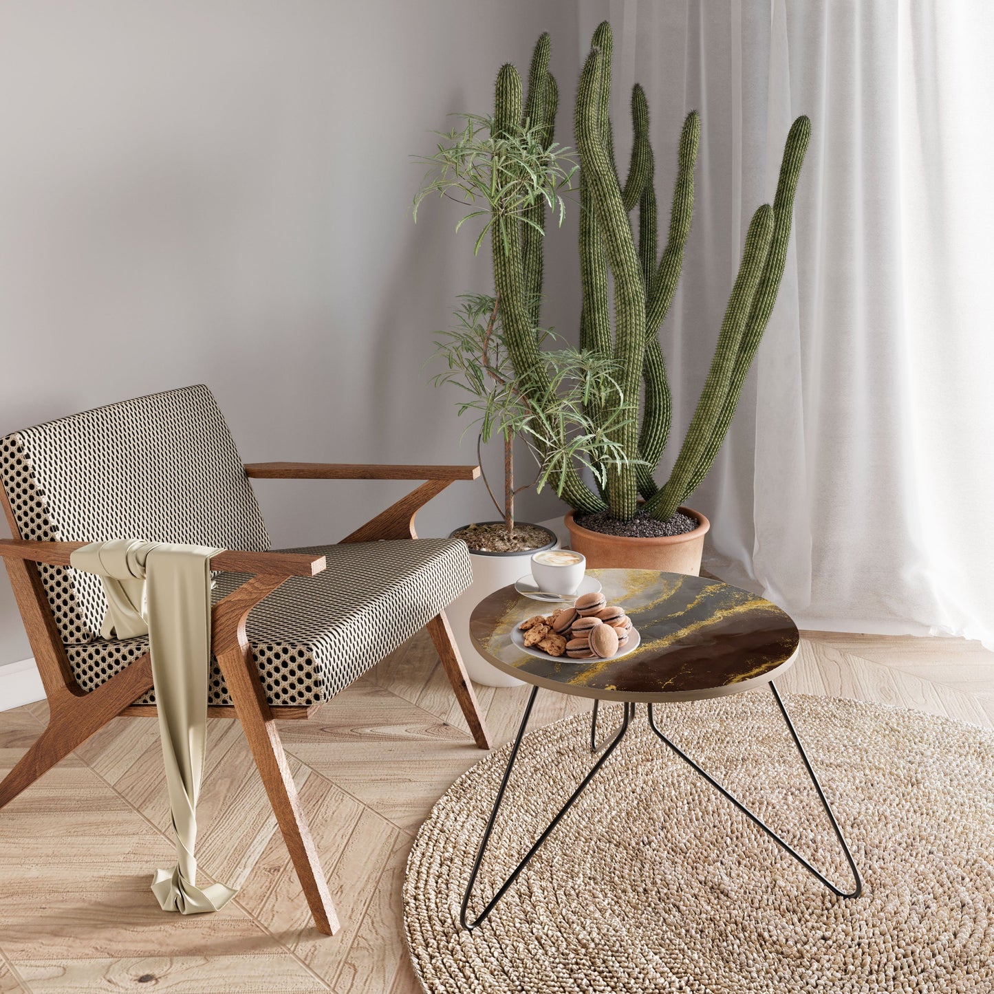 MARBLE MIRAGE Coffee Table 60