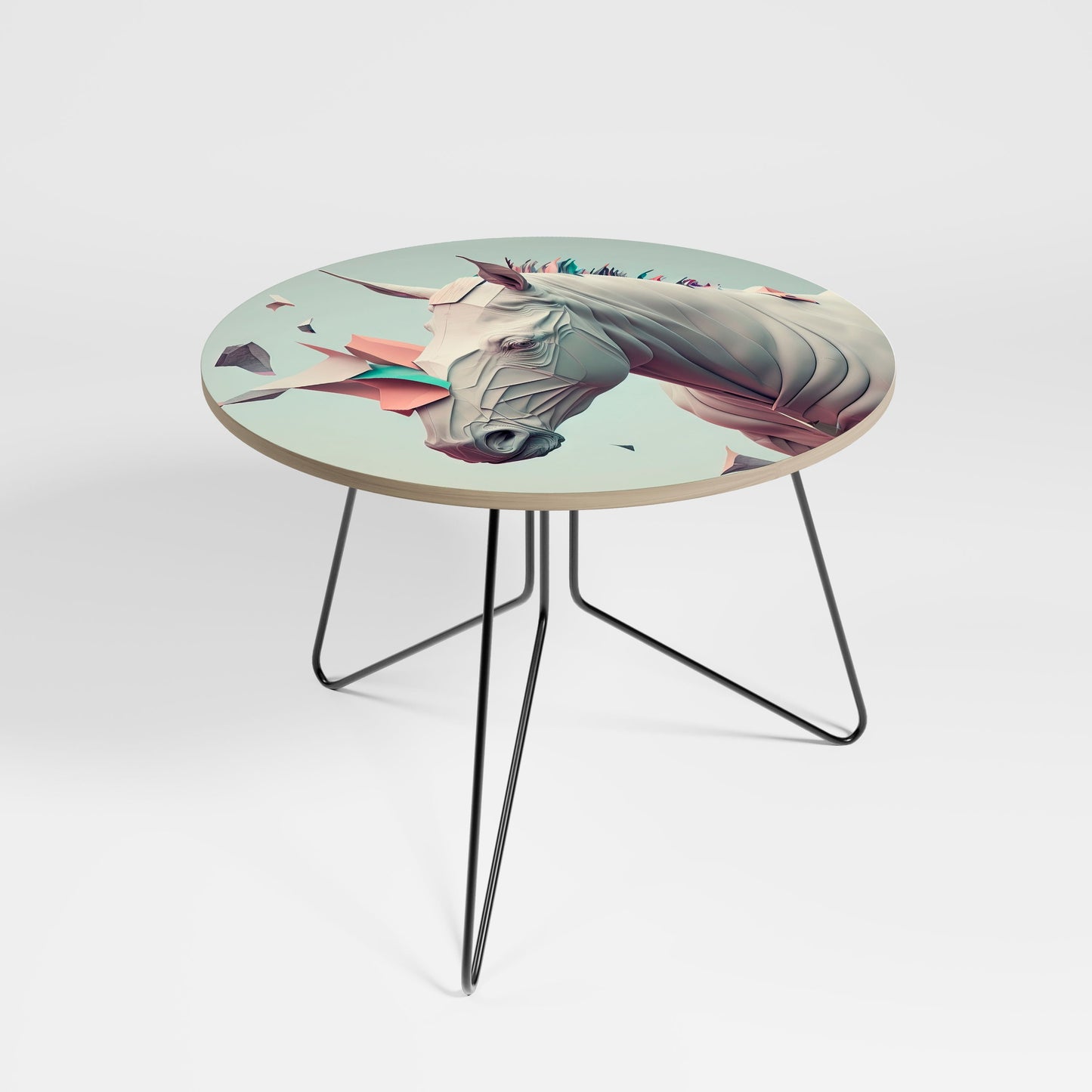 FUTURISTIC HORSE Large Coffee Table