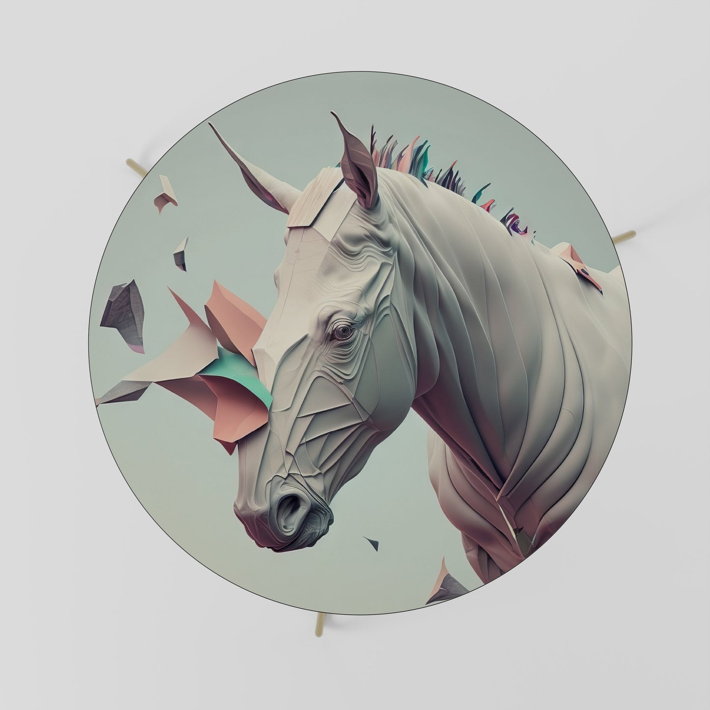 Tavolino da caffè FUTURISTIC HORSE 69