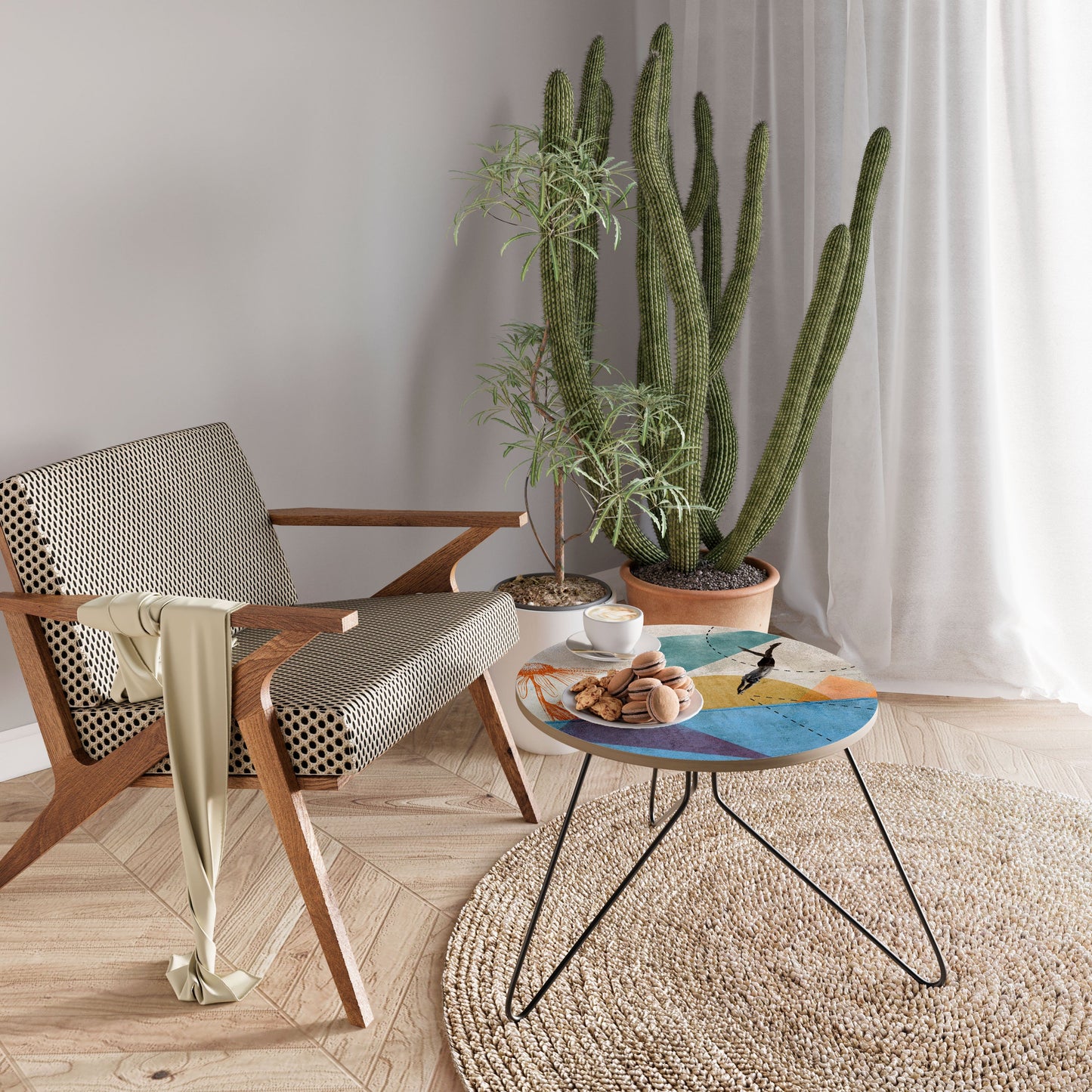 JUMP AROUND THE SHAPES Tavolino da caffè piccolo