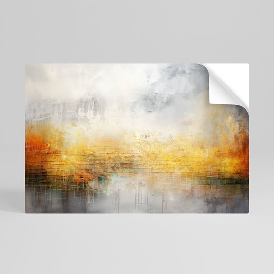 Poster orizzontale staccabile e attaccabile IMPRESSIONAL DAWN