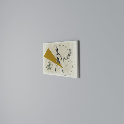 TRIANGLE MOVEMENT Stampa su tela orizzontale