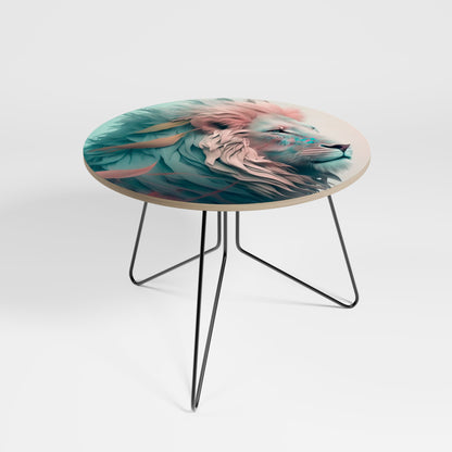 Tavolino da caffè grande LUMINOUS LION MAJESTY