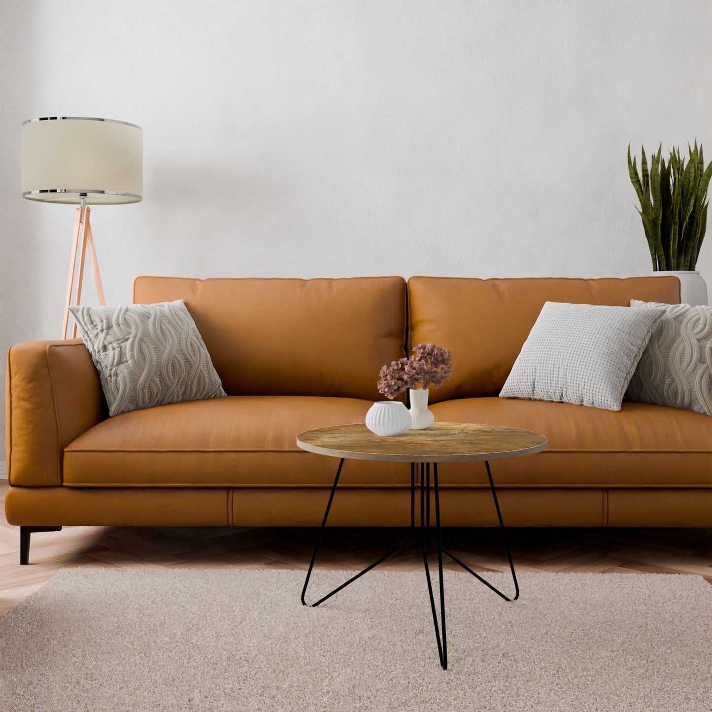 GILDED LEAF CASCADE Coffee Table 69